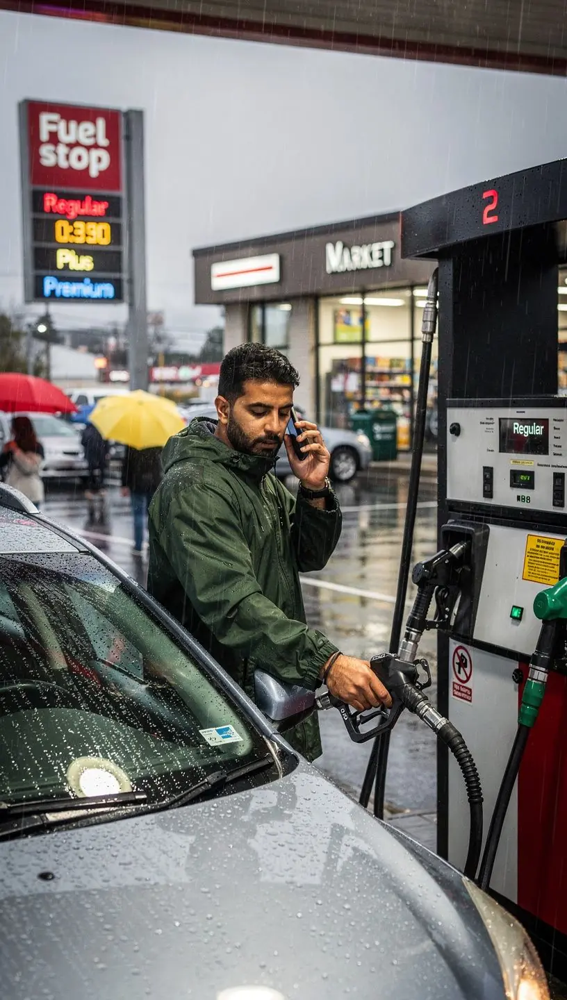 Страховой полис на автомобиль с полным покрытием, демонстрирующий защиту от столкновений и кражи.